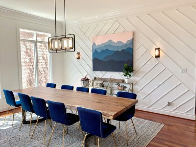 Tips voor het decoreren van een wand met planken